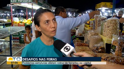 Feirantes de Palmas denunciam problemas de infraestrutura