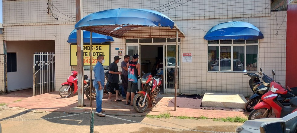 Com migrantes acampados de forma improvisada em igreja, cidade de fronteira no Acre instala casa de acolhimento — Foto: Arquivo pessoal