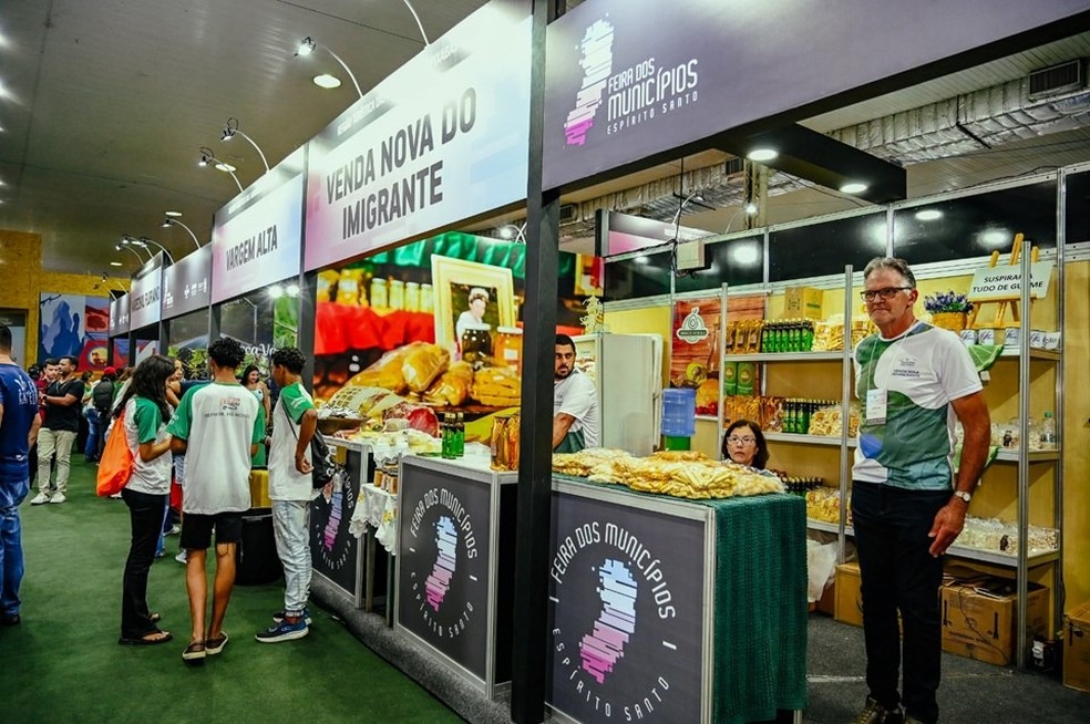 Feira dos Municípios 2024 deve reunir mais de 60 mil visitantes. Espírito Santo — Foto: Divulgação/Governo ES