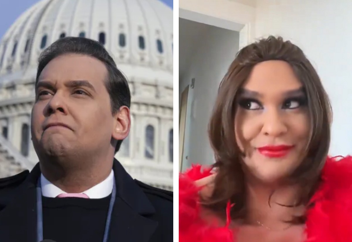 George Santos grava vídeo como drag queen Kitara Ravache: 'Depois de 18 anos no armário'