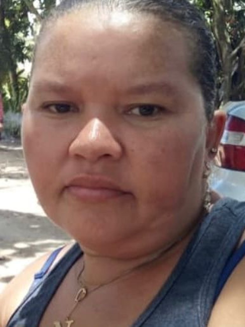 Neidiane Euzébio de Lima, de 38 anos, foi morta a facadas — Foto: Reprodução/TV Cabo Branco