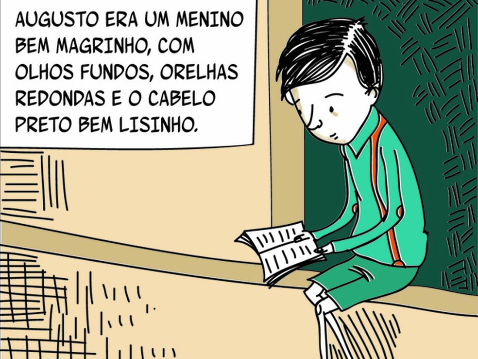 'Augusto dos Anjos em Quadrinhos' é feito para o público infantil — Foto: Divulgação