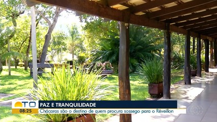 Chácaras são destinos para quem procura festas de fim de ano mais calmas e particulares