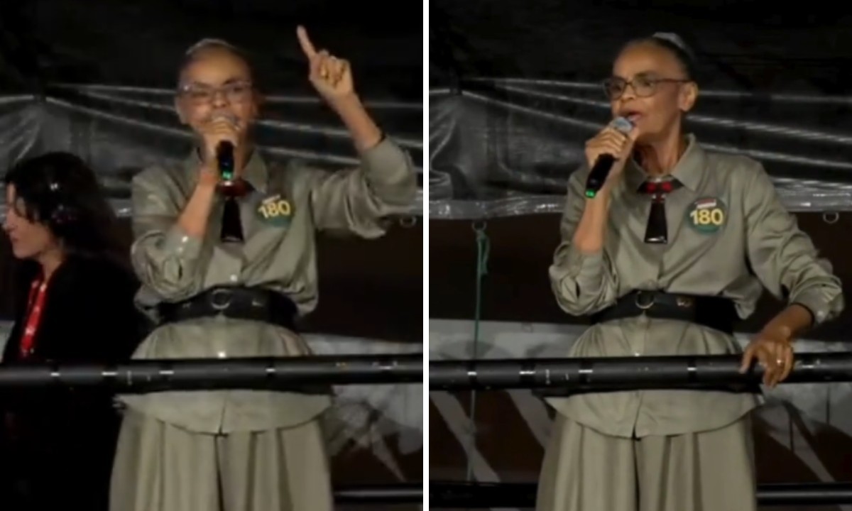 Vídeo: Marina Silva comete ato falho e troca próprio número pelo de Salles em evento em Guarulhos