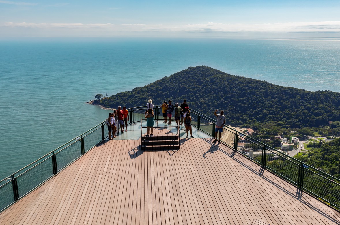 Mirante Oceano — Foto: Divulgação/Parque Unipraias