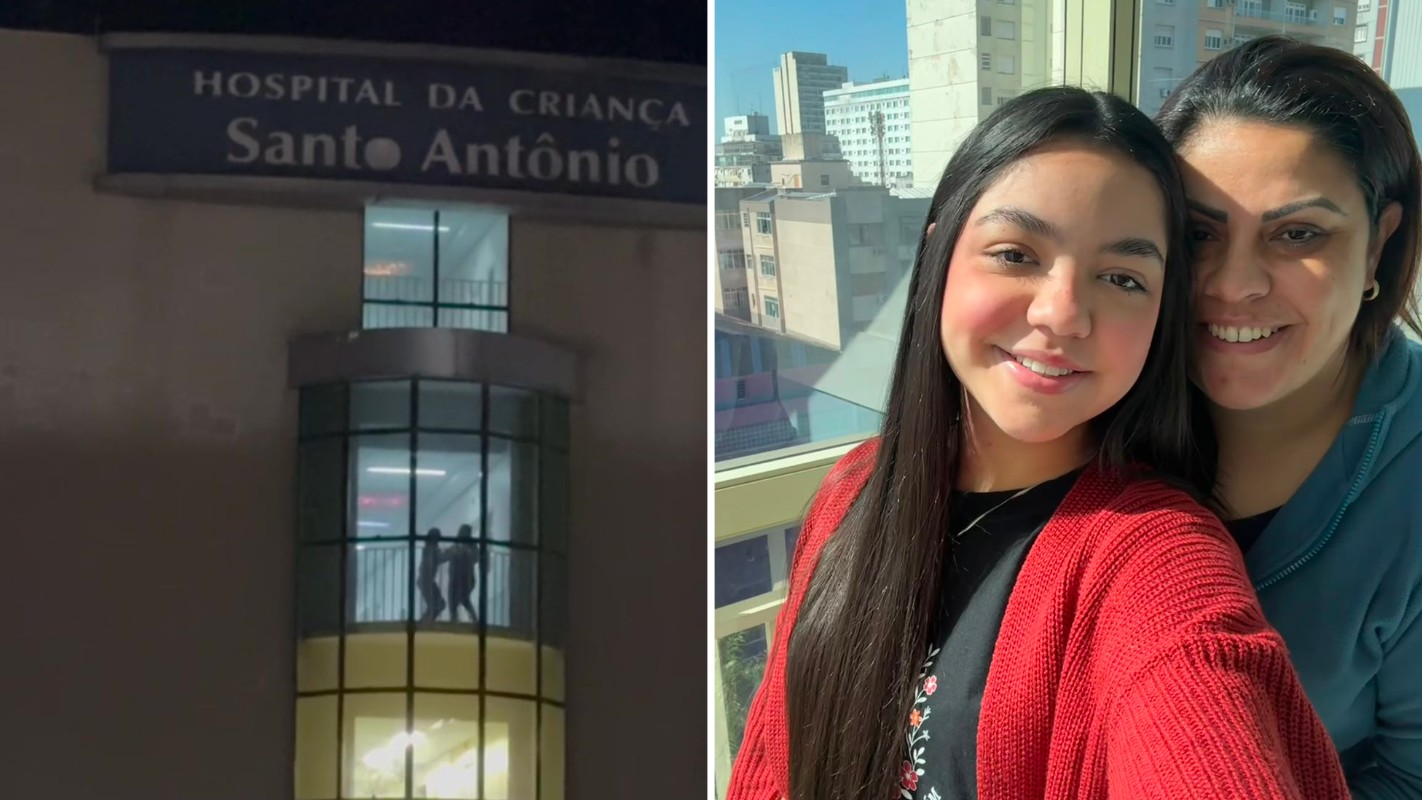 Menina que viralizou ao dançar com mãe em hospital do RS comemorava recuperação dos movimentos após crise de doença rara; veja VÍDEO