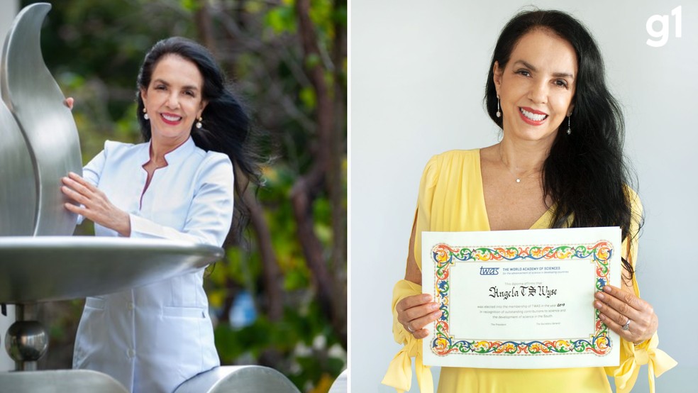 Angela Wyse, professora da UFRGS, foi escolhida a cientista de ano de 2023 — Foto: Divulgação/UFRGS e IARC
