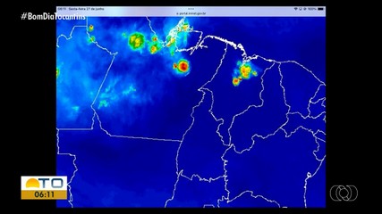 Saiba como fica a previsão do tempo para o Tocantins