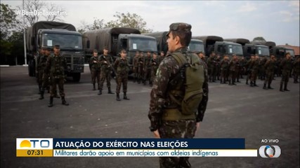 Militares irão atuar em aldeias indígenas nas eleições municipais do Tocantins