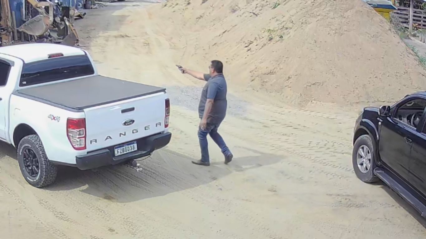 Procurado por homicídio em Socorro é preso em Ubatuba: câmera de segurança registrou crime; VÍDEO