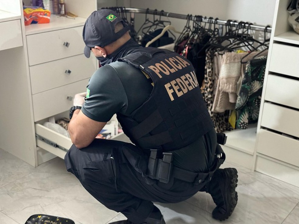 Operação da Polícia Federal investiga  associação criminosa suspeita de fraudar Auxílio-Reclusão no AM. — Foto: Divulgação/Polícia Federal