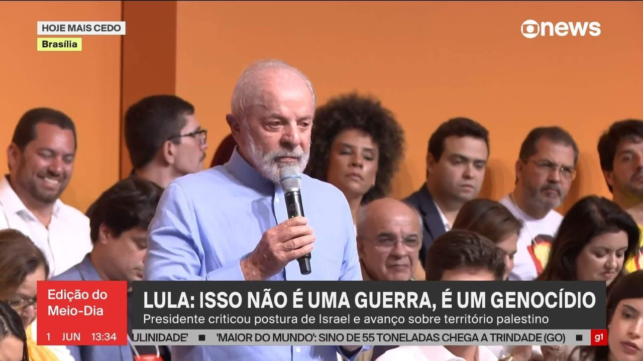 Autoridades pelo mundo 'compram mentiras' do Hamas e atacam governo Netanyahu, diz embaixada de Israel um dia após críticas de Lula
