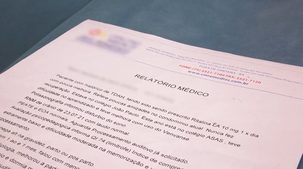 Adolescente de 14 anos tem seletividade alimentar. — Foto: Reprodução/TV Bahia