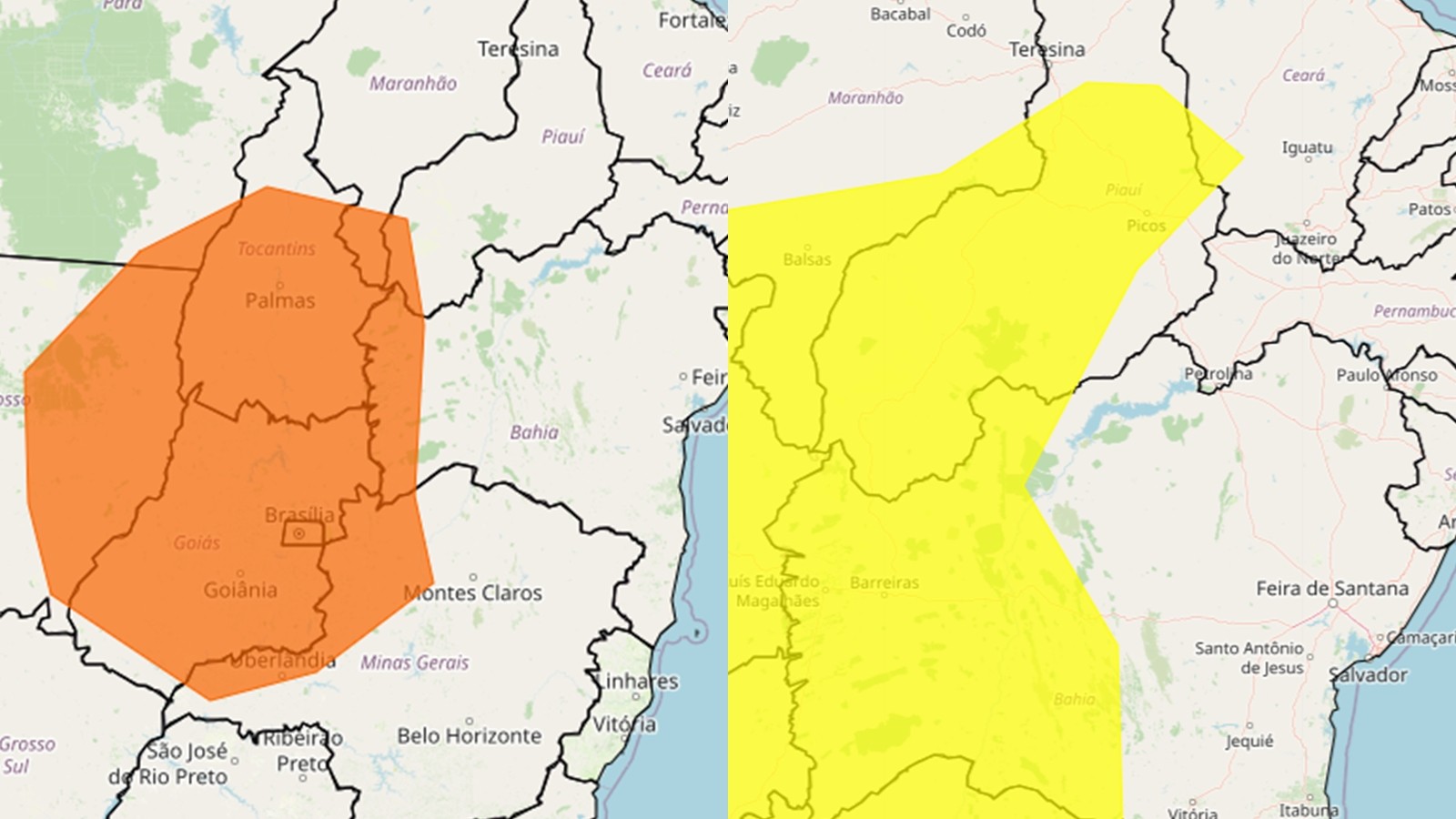 Tempo seco e fortes ventos costeiros colocam cidades do Piauí em alerta; umidade pode chegar a 20%, diz Inmet