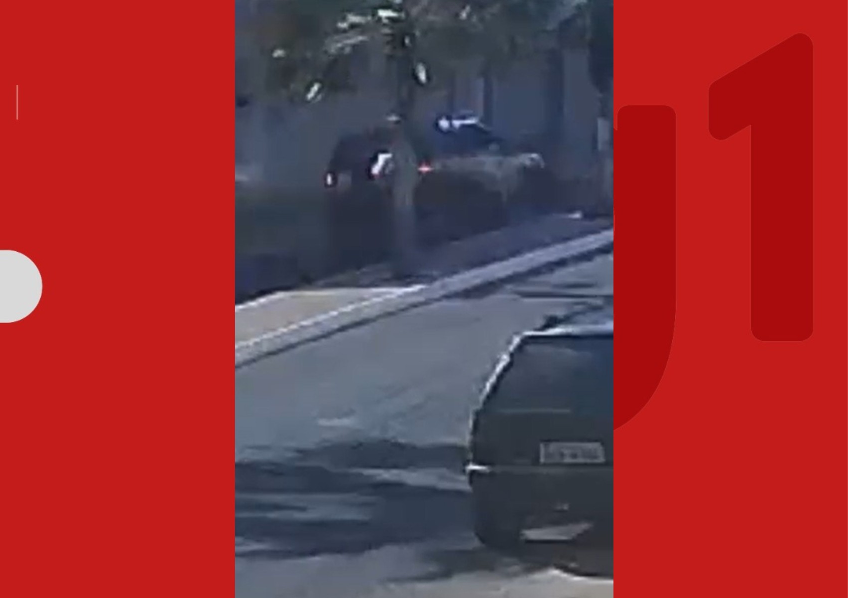 Motociclista fica ferido após ser atingido por viatura da Polícia Civil que trafegava na contramão na Bahia 