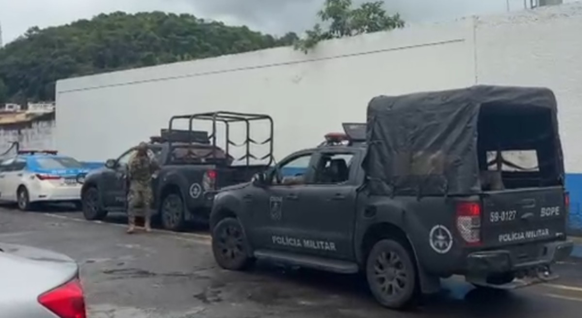 PM diz que situação na Vila Brasília está controlada e reforço segue em Volta Redonda