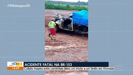 Acidente ocorre no trecho da BR-153 que corta o município de Alvorada