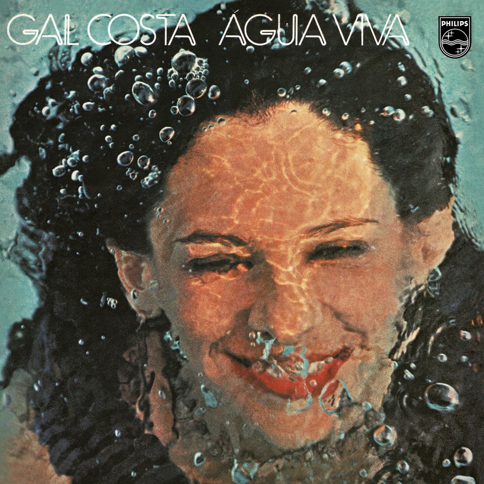 Capa do álbum 'Água viva' (1978), de Gal Costa — Foto: Marisa Alvarez Lima 