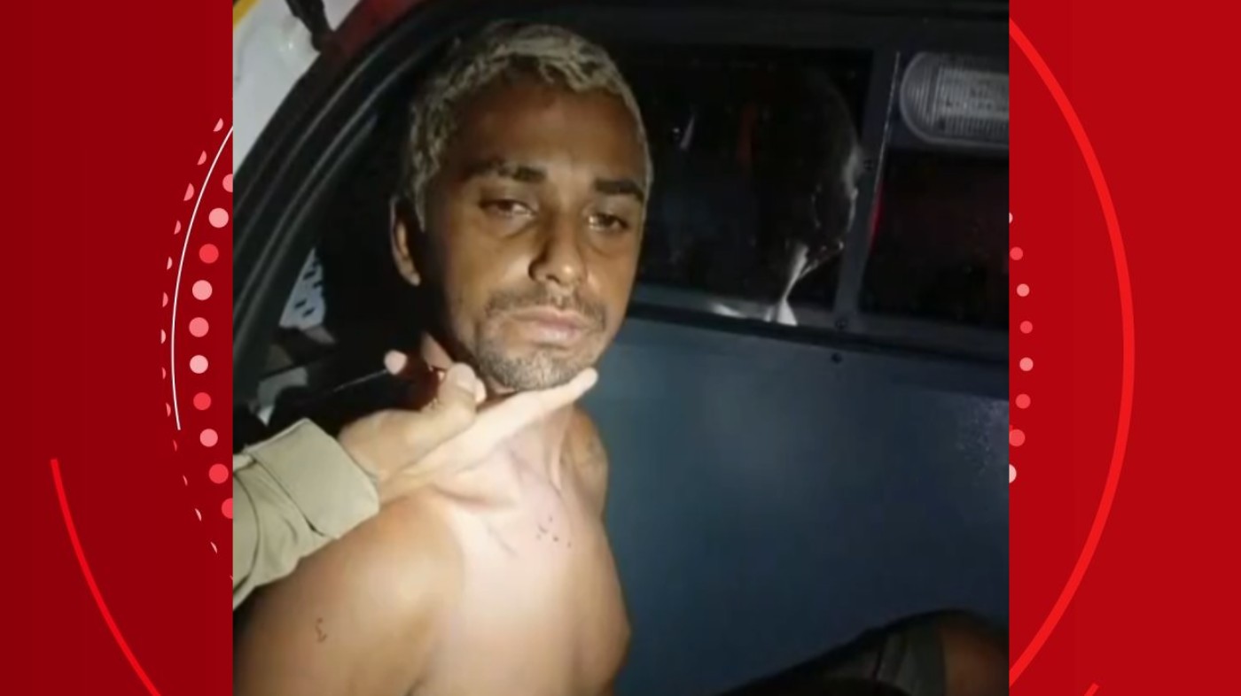 prisao1 Homem joga solvente em companheira, ateia fogo nela e é preso enquanto dormia em barraca infantil, no Paraná