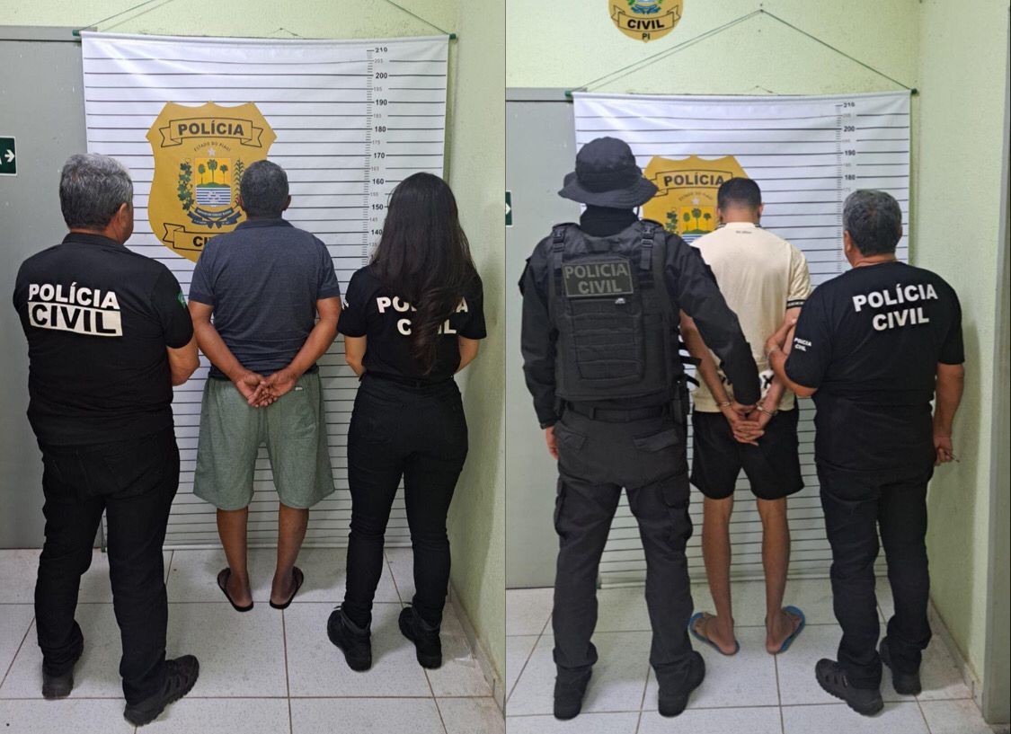 Suspeitos de estupro de vulnerável são presos em Teresina e mais cinco cidades do Piauí durante operação