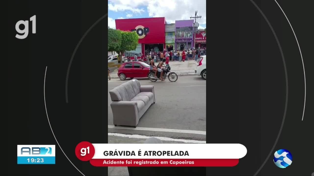 Grávida atropelada em Capoeiras tem trauma na cabeça e passa por cirurgia; 'estado de saúde é grave', diz HR