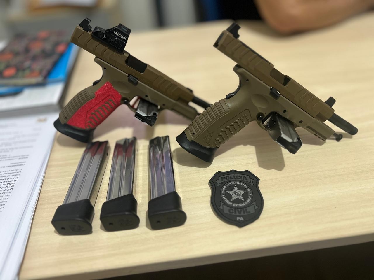Polícia Civil apreende duas armas furtadas de CAC e investiga esquema de venda ilegal em Santarém