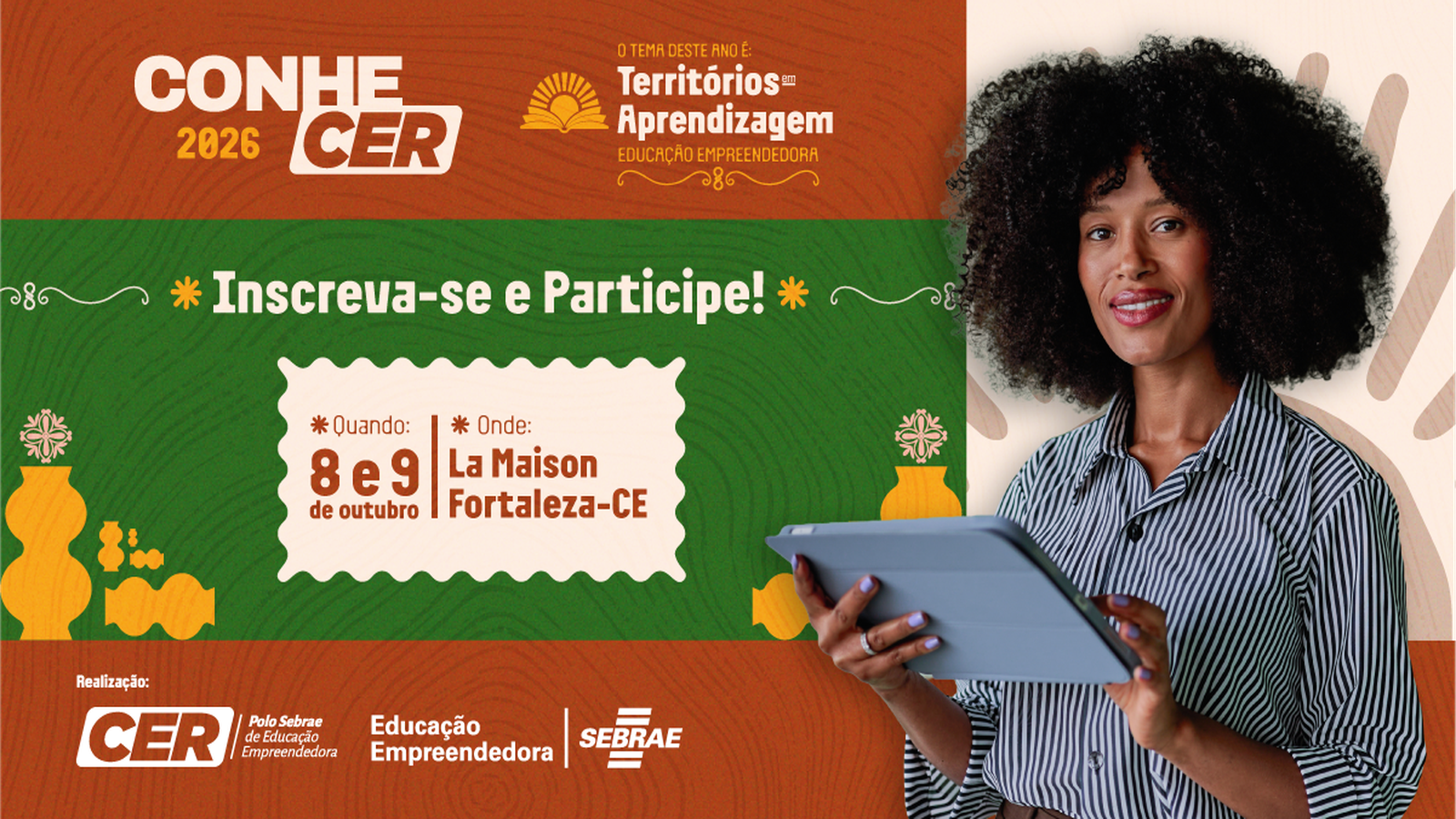 Caravanas mobilizam educadores de todas as regiões do Ceará para o ConheCER 2026 