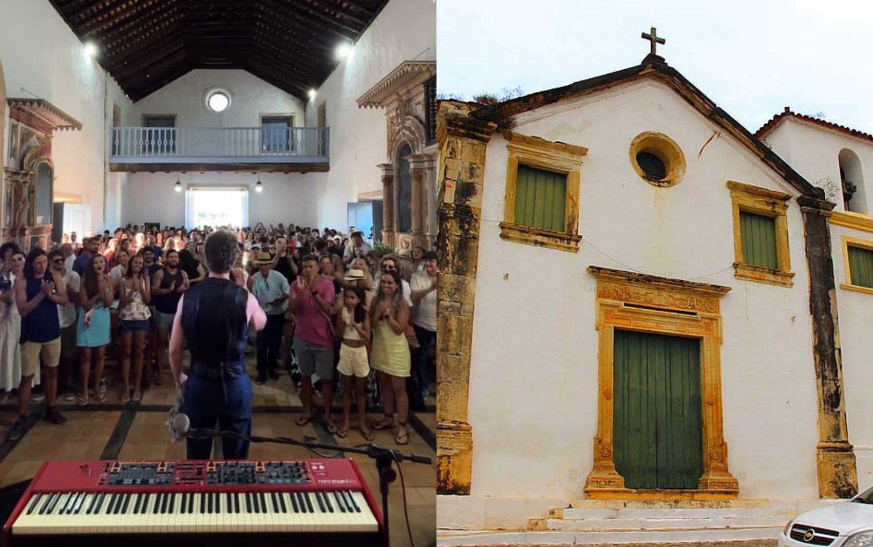 Após apresentações musicais em igreja durante Fasc, Arquidiocese diz que não foi informada sobre uso do espaço