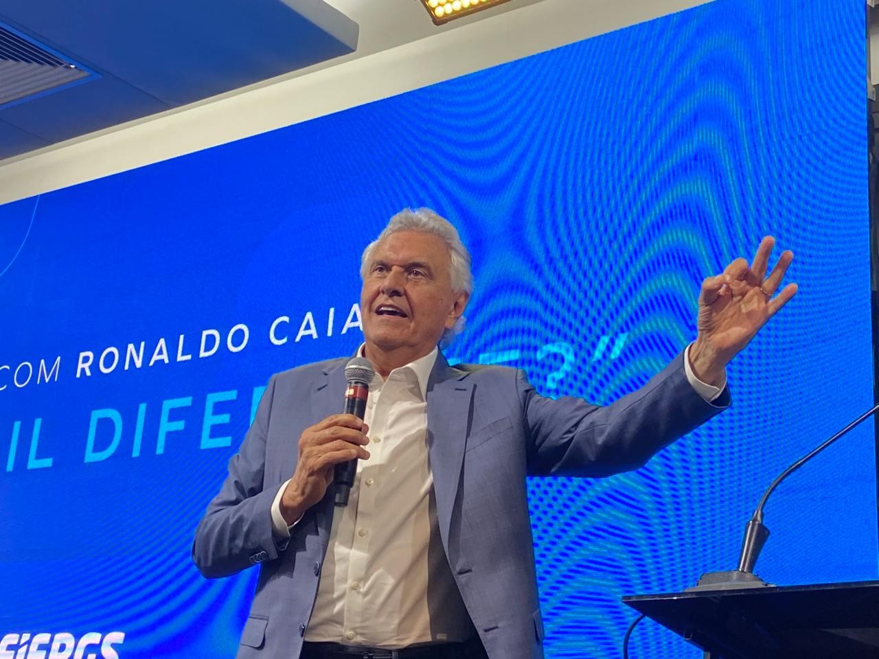 Caiado diz que objetivo é 'romper polarização que atrasa o país'