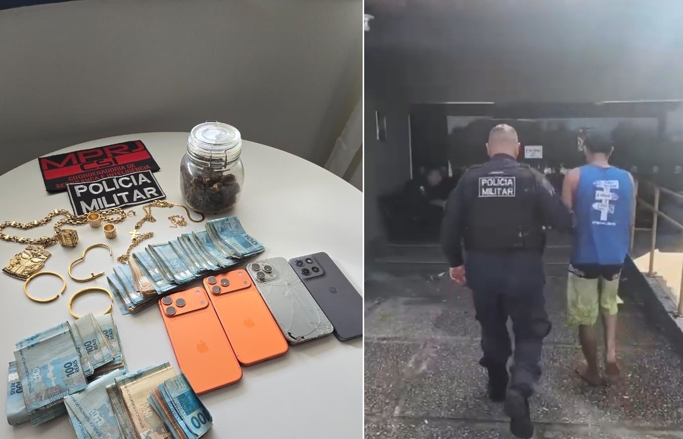 Operação apreende mais de R$ 35 mil em espécie e três pessoas são presas em Búzios