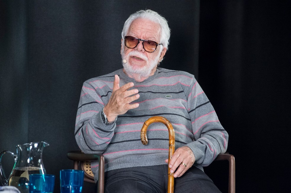 Manoel Carlos durante entrevista no Rio de Janeiro em outubro de 2016 — Foto: Estevam Avellar/Globo