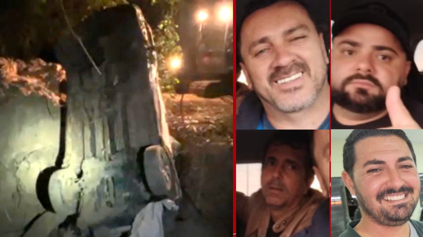 VÍDEO: polícia encontra sangue e marcas de tiro em picape de homens que saíram de SP para cobrar dívida no PR