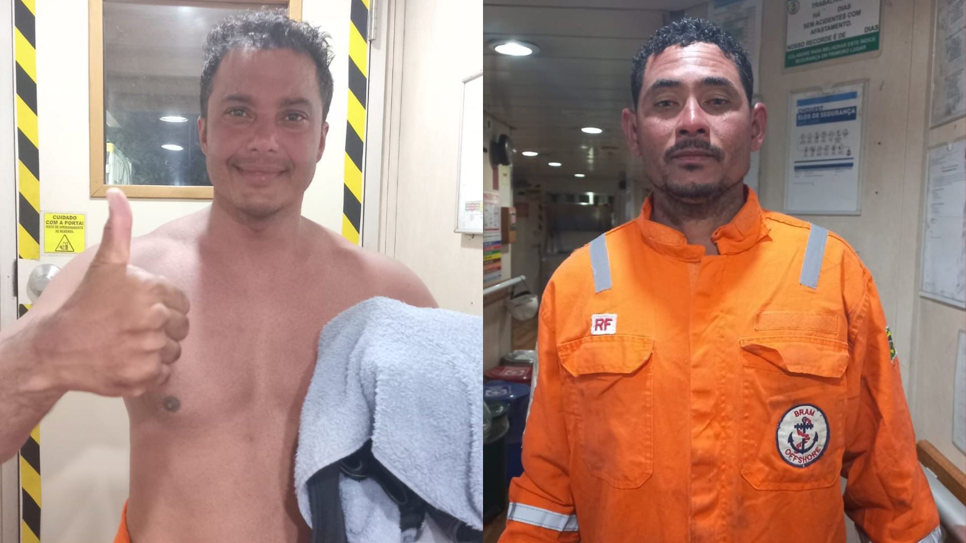 Peixe cru e pouca água: como empresário e piloto sobreviveram à deriva no mar; veja ponto a ponto do resgate