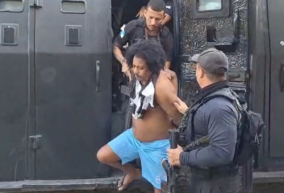 Polícia prende chefe do Comando Vermelho do Pará no morro do Fallet
