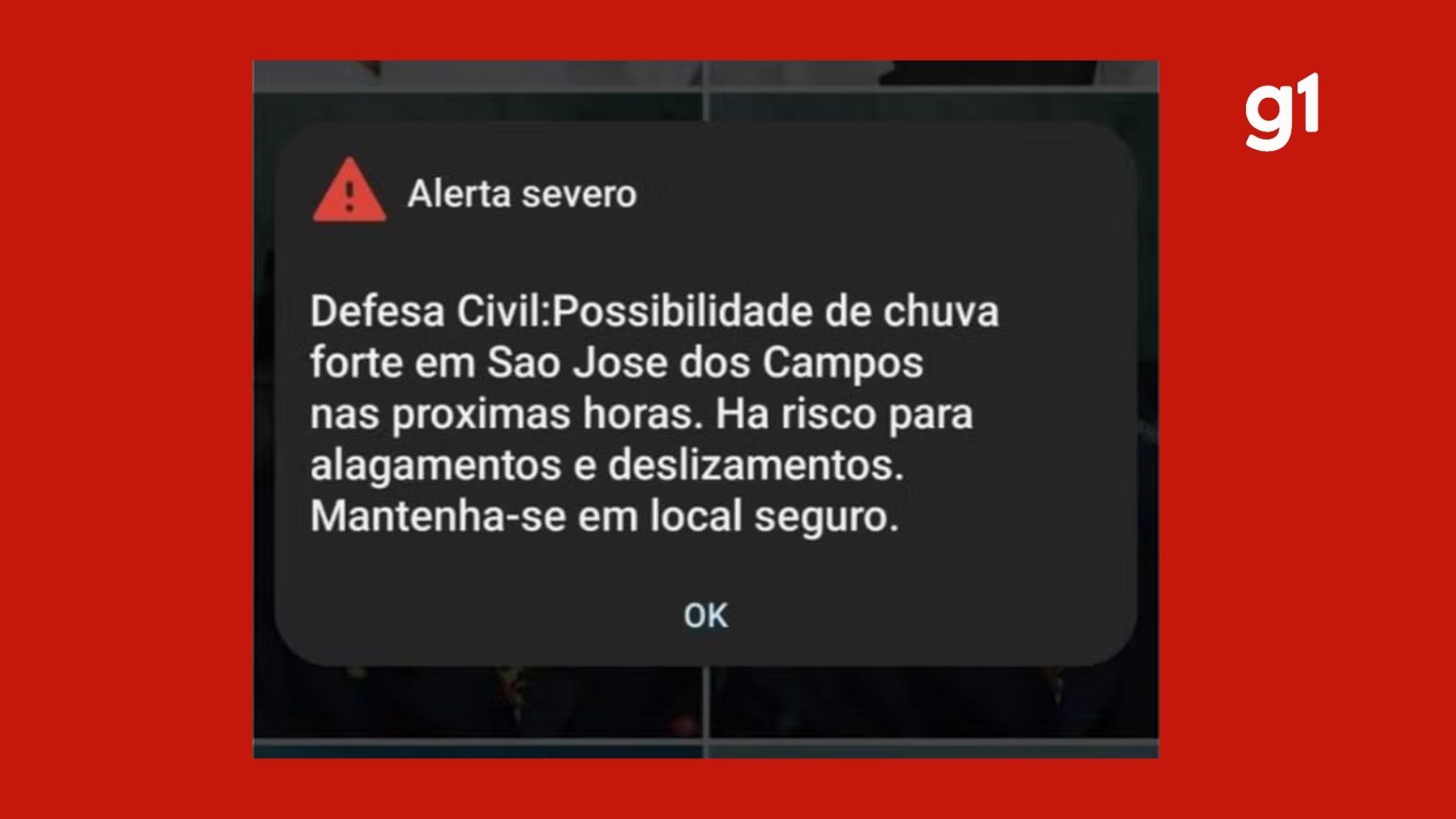 'Alerta severo de chuva': por que alguns celulares não recebem os avisos da Defesa Civil