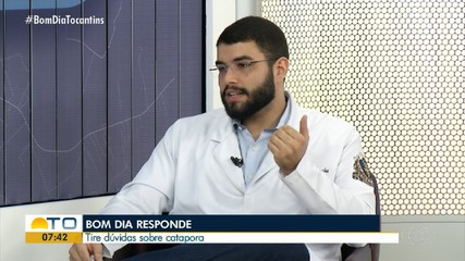 Médico explica como funciona contágio e imunização contra catapora no Bom Dia Responde