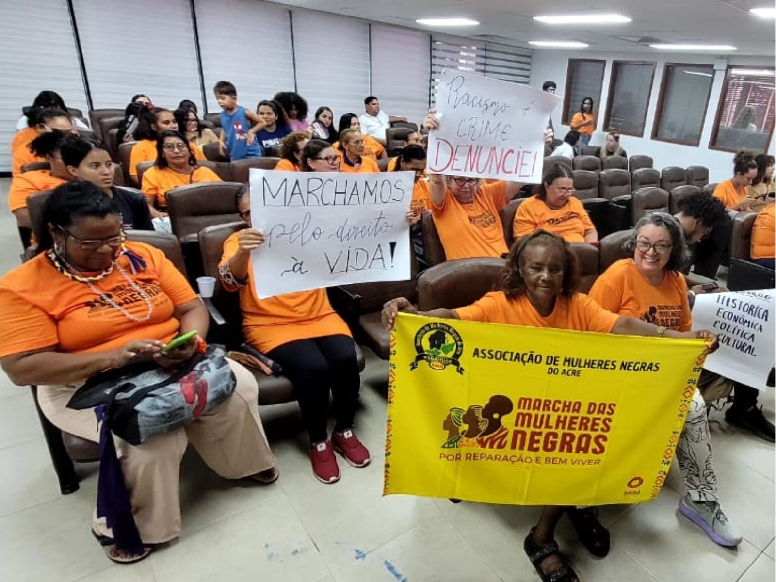 Marcha das Mulheres Negras reforça pedido por políticas públicas e combate à violência no AC