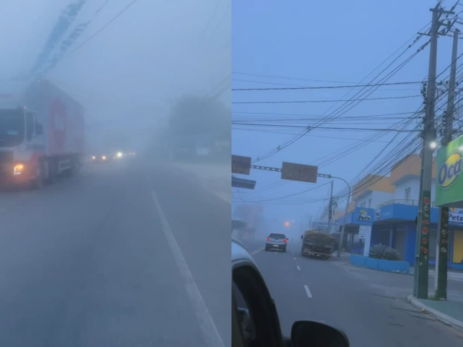 VÍDEO: Mossoró registra névoa e 18ºC na manhã desta quinta-feira (11)