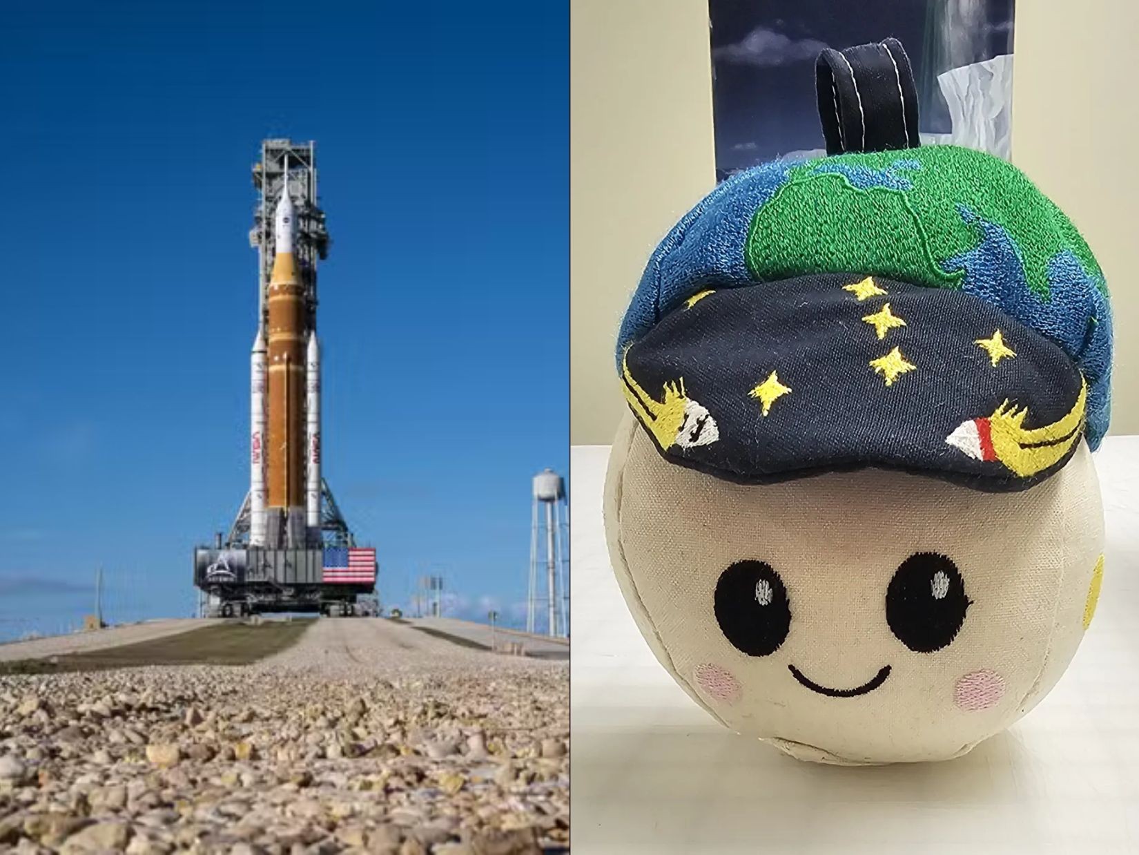 Pelúcia viajará com astronautas para 'avisar' sobre gravidade zero em missão histórica à Lua; entenda