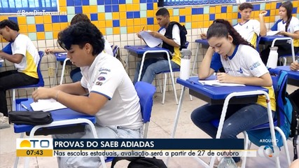 Aplicação do Saeb 2025 é adiada por atraso na entrega das provas; confira novas datas