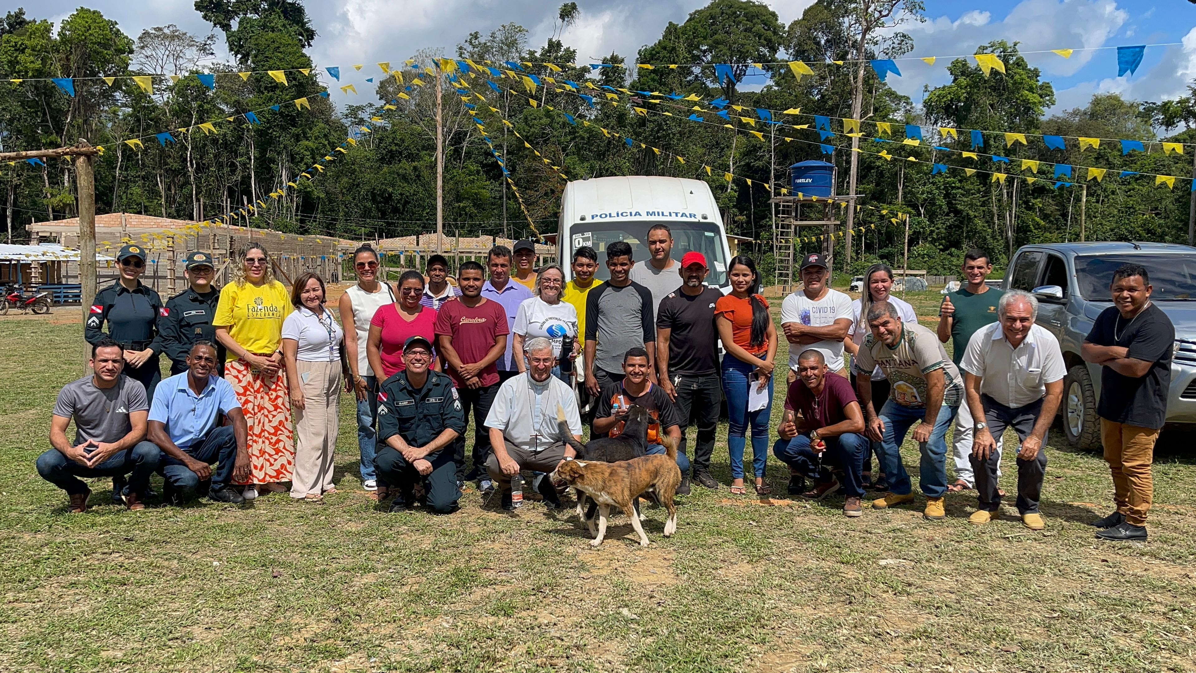 Arquidiocese de Santarém e parceiros realinham ações na Fazenda da Esperança