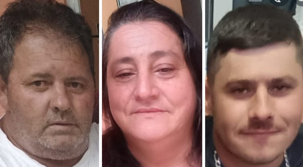 Pai, mãe e filho estão entre vítimas de acidente em Anitápolis (SC) — Foto: Reprodução