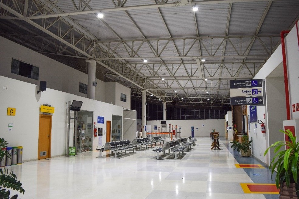 Projeto de Eficiência Energética  — Foto: Aeroporto Regional da Zona da Mata/Divulgação 