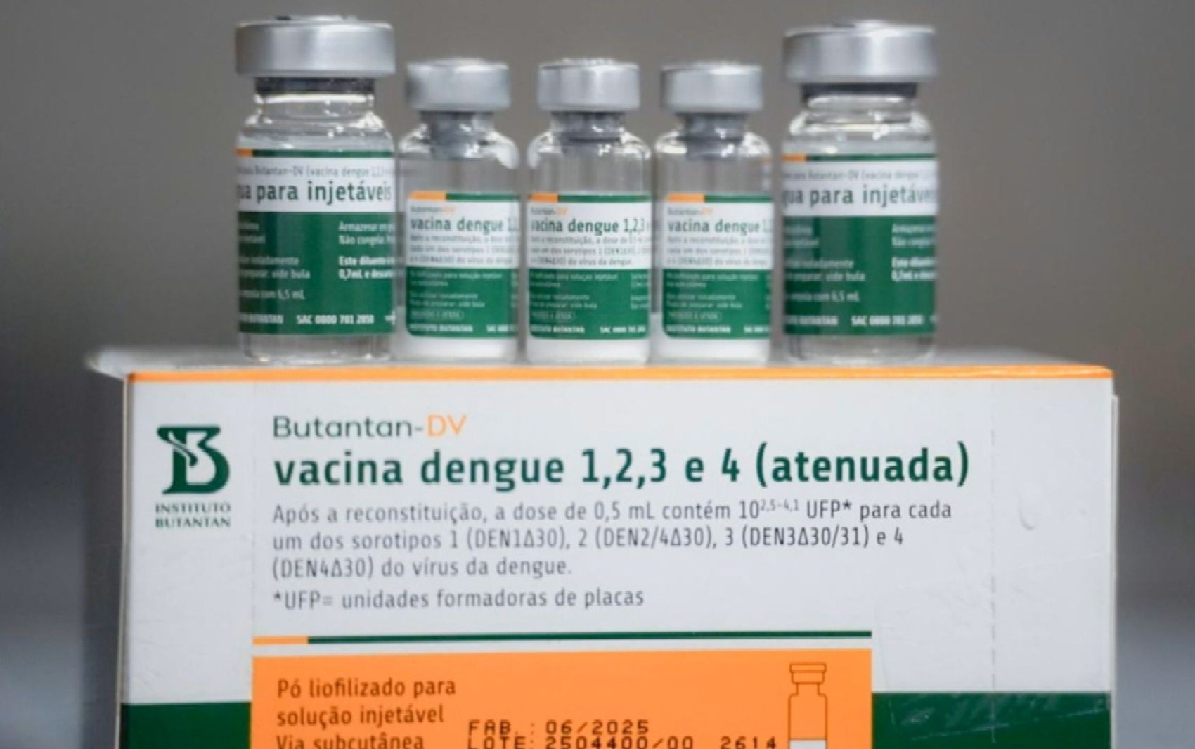 Goiás suspende temporariamente vacina contra a den