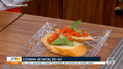 Saiba como montar a bruschetta de tomate