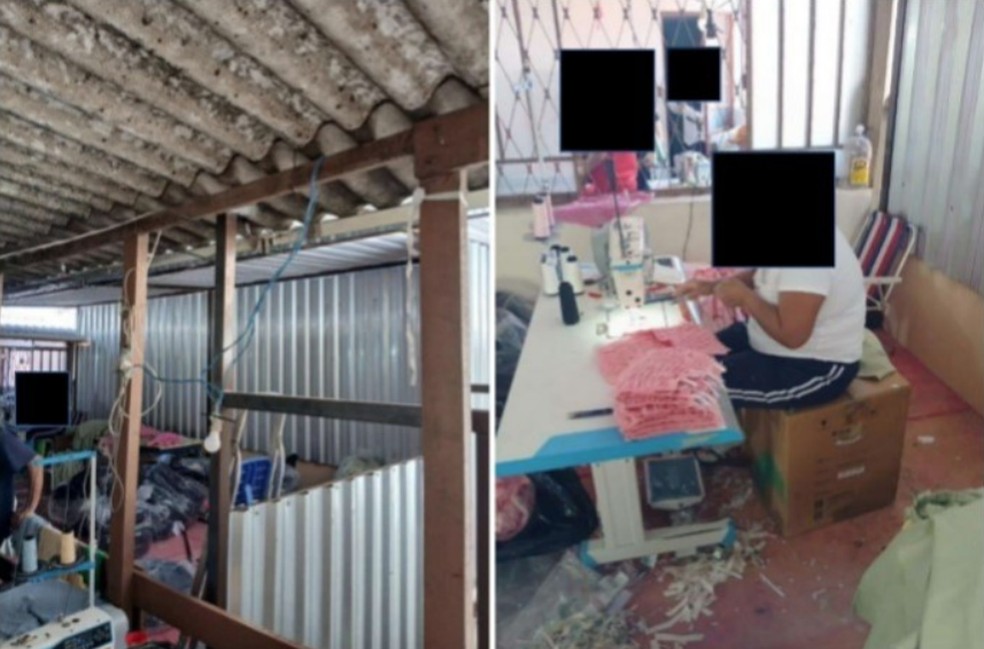 Imigrantes bolivianos são resgatados de trabalho análogo à escravidão em oficinas — Foto: Auditoria-fiscal do Trabalho/Secretaria de Inspeção do Trabalho (SIT)