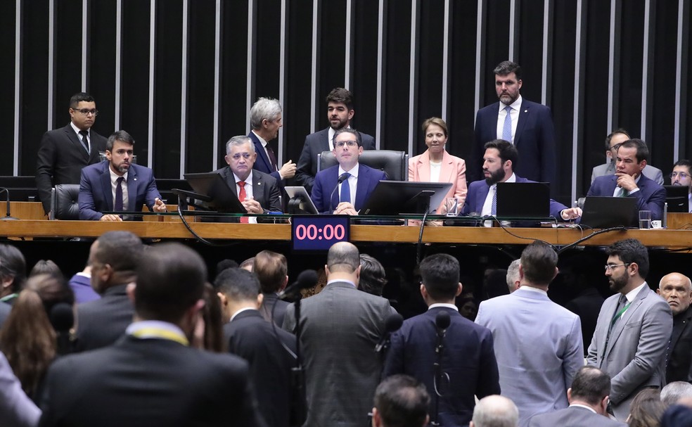 Sessão na Câmara dos Deputados — Foto: Bruno Spada/Câmara dos Deputados