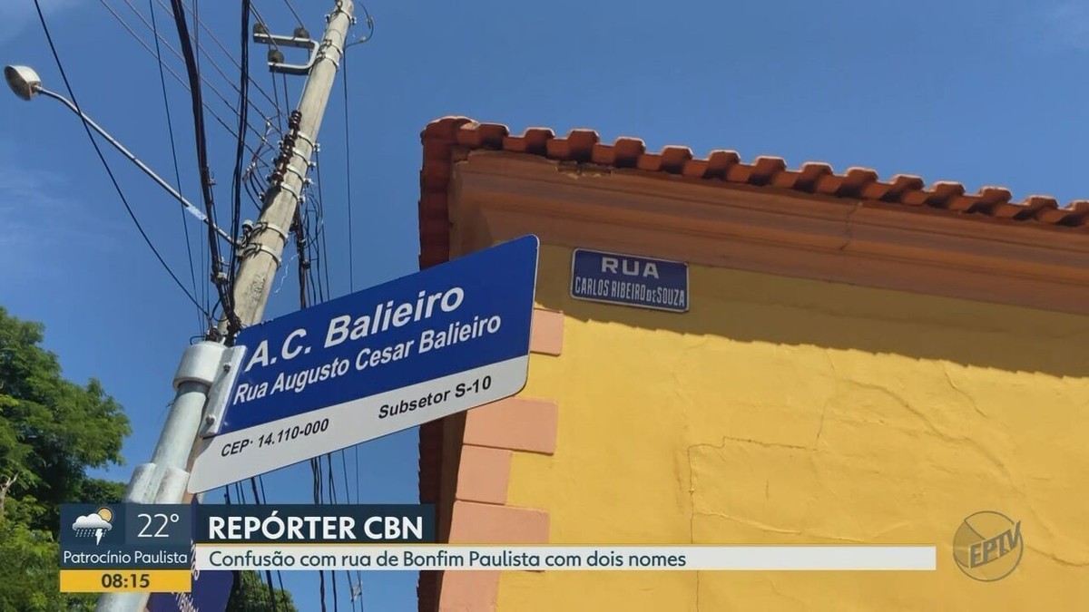 Une rue avec « deux noms » confond les résidents et les entreprises d’un quartier de l’intérieur de SP ;  comprendre |  Ribeirão Preto et Franca