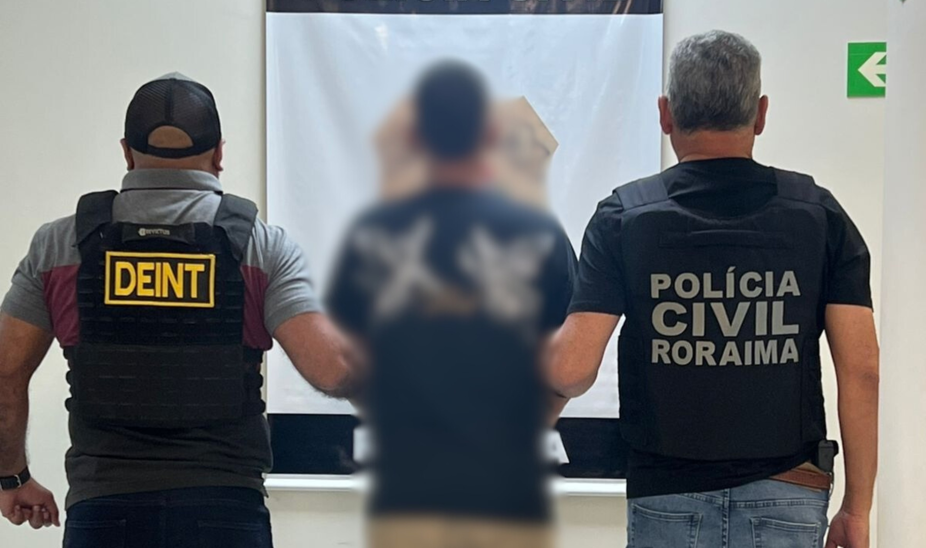 Homem é preso após derrubar portão de casa e agredir ex-mulher enquanto ela dormia em Boa Vista