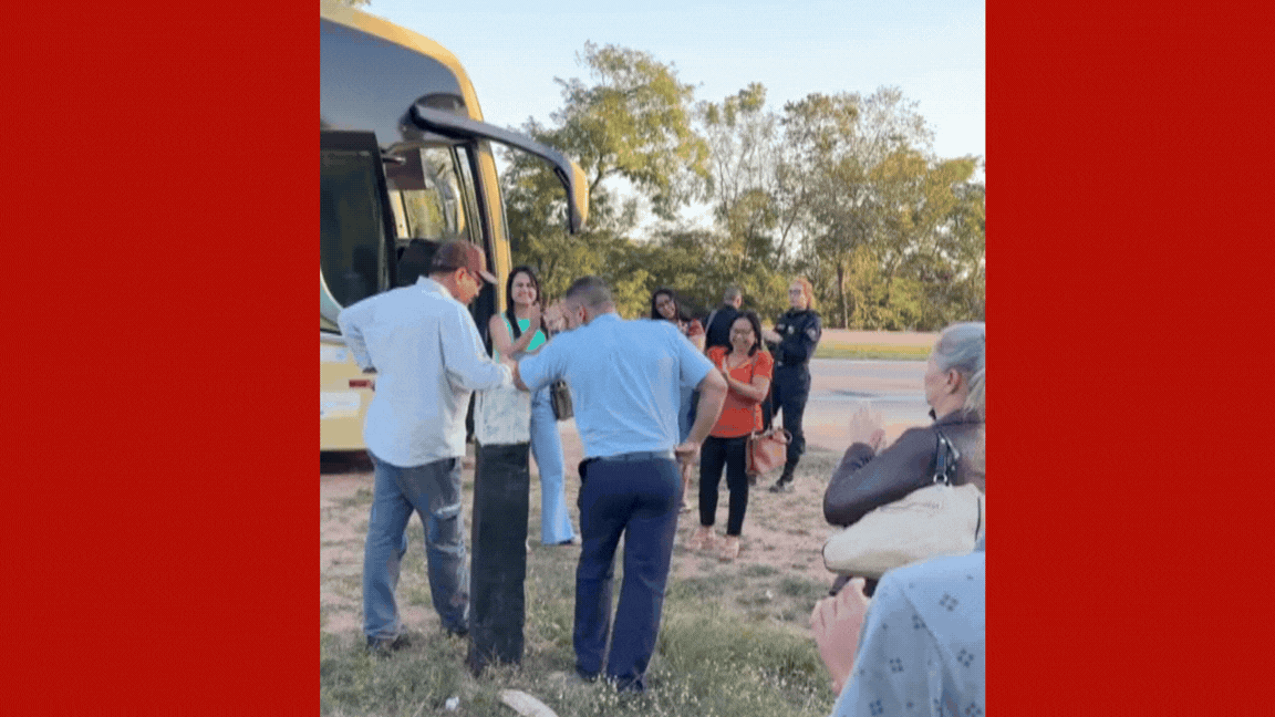 Motorista evita acidente após ônibus perder o freio na Serra de São Vicente e é aplaudido por passageiros em MT